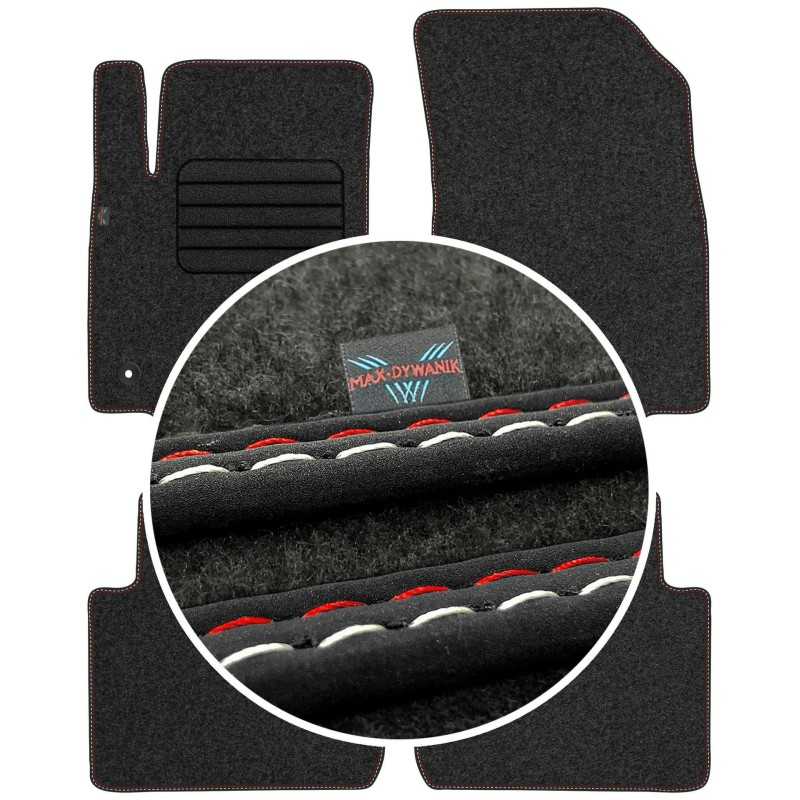 Citroen C3 Aircross 2017- Veliūriniai kilimėliai MAX-DYWANIK
