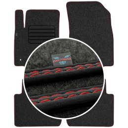 Citroen C3 Aircross 2017- Veliūriniai kilimėliai MAX-DYWANIK