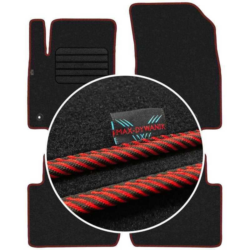 Citroen C3 Aircross 2017- Veliūriniai kilimėliai MAX-DYWANIK