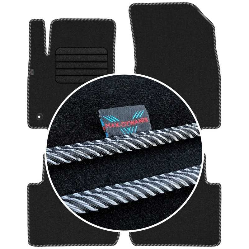 Citroen C3 Aircross 2017- Veliūriniai kilimėliai MAX-DYWANIK