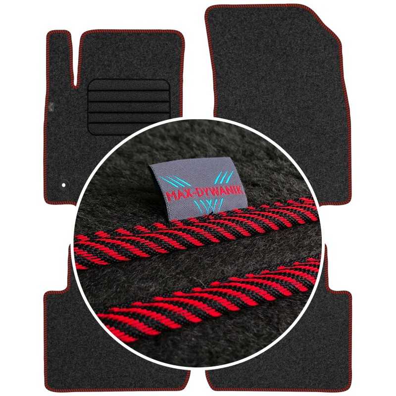 Citroen C3 Aircross 2017- Veliūriniai kilimėliai MAX-DYWANIK