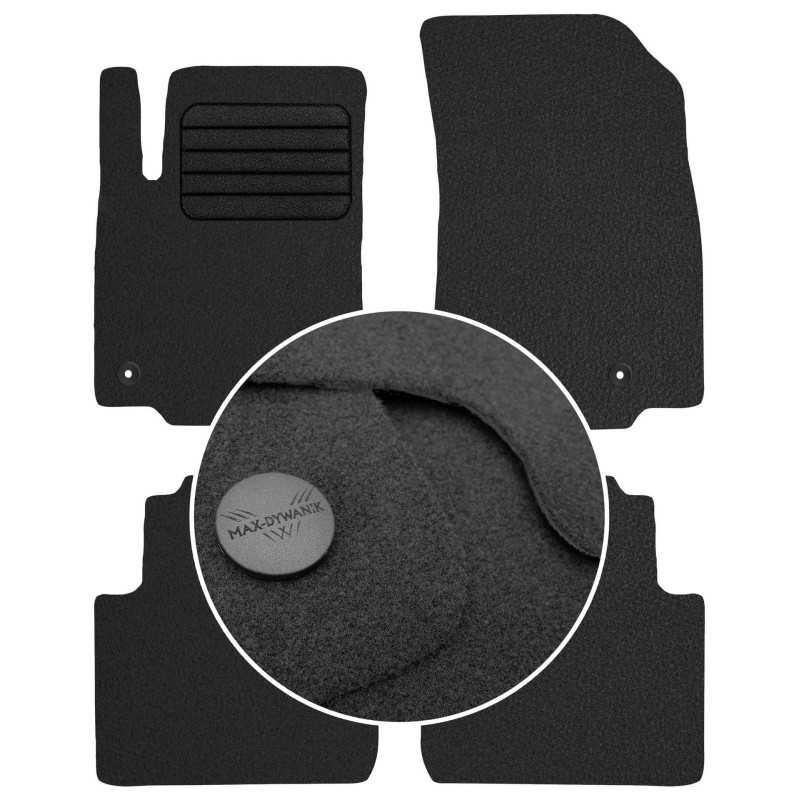 Citroen C3 Aircross 2017- Veliūriniai kilimėliai MAX-DYWANIK