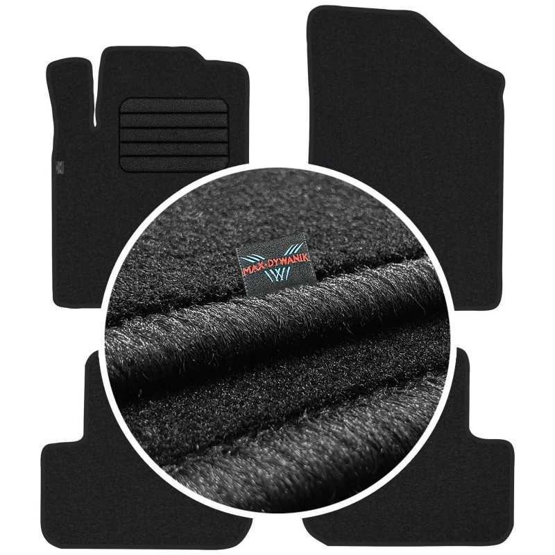 Citroen C3 I 2003-2009 Veliūriniai kilimėliai MAX-DYWANIK