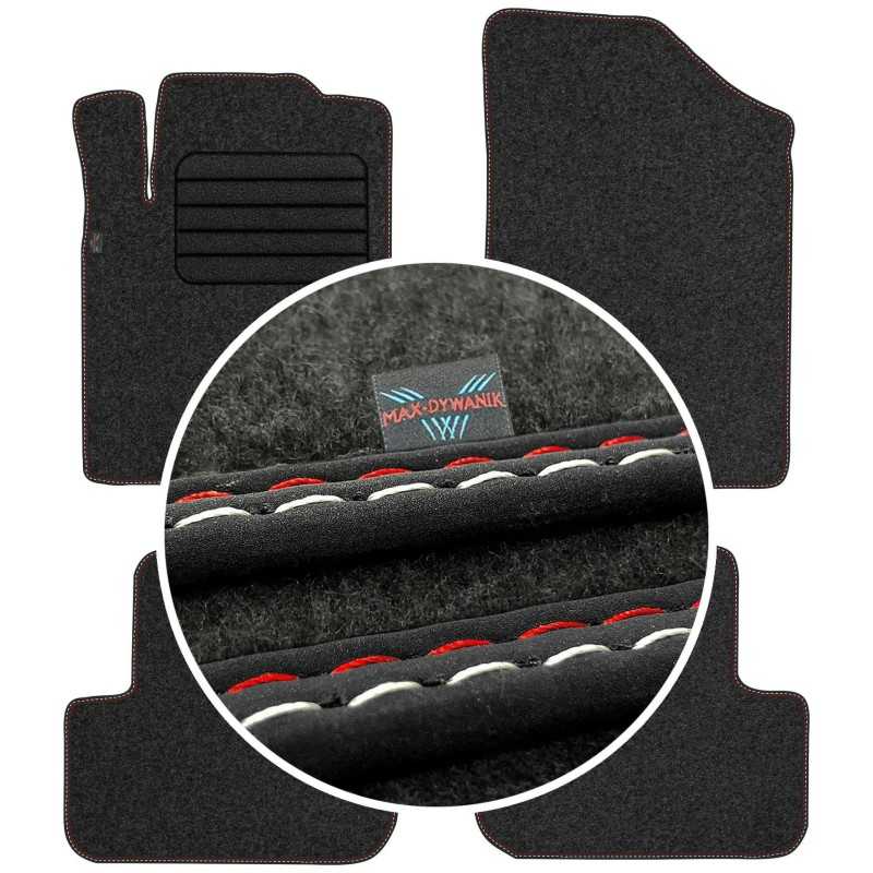 Citroen C3 I 2003-2009 Veliūriniai kilimėliai MAX-DYWANIK