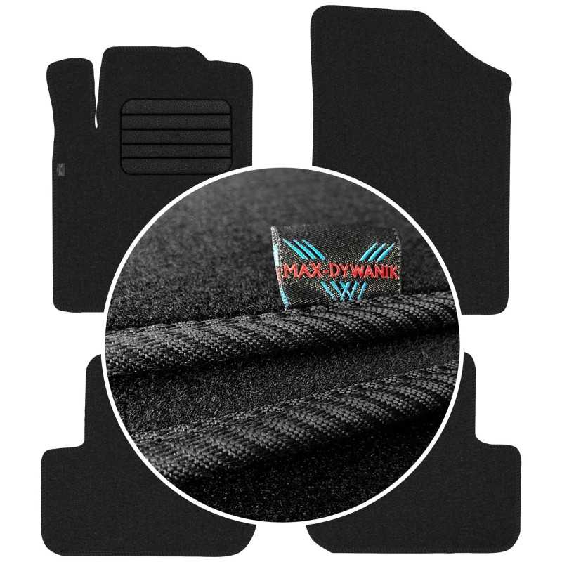 Citroen C3 I 2003-2009 Veliūriniai kilimėliai MAX-DYWANIK