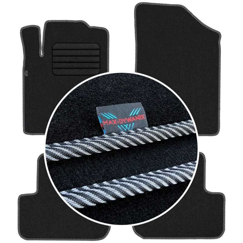 Citroen C3 I 2003-2009 Veliūriniai kilimėliai MAX-DYWANIK