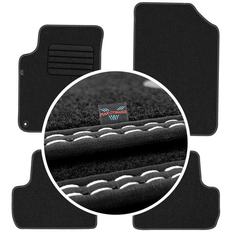 Citroen C3 II 2009-2016 Veliūriniai kilimėliai MAX-DYWANIK