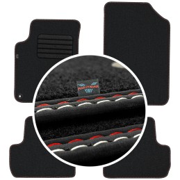 Citroen C3 II 2009-2016 Veliūriniai kilimėliai MAX-DYWANIK