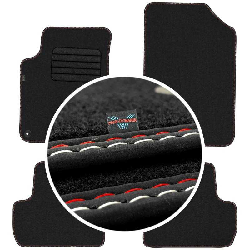 Citroen C3 II 2009-2016 Veliūriniai kilimėliai MAX-DYWANIK