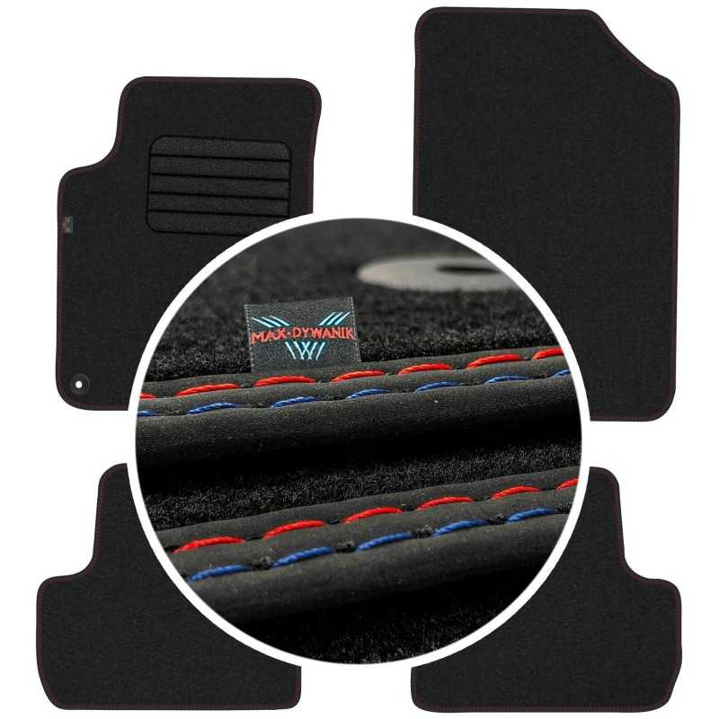 Citroen C3 II 2009-2016 Veliūriniai kilimėliai MAX-DYWANIK