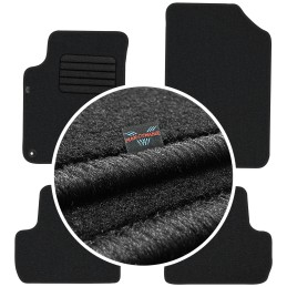 Citroen C3 II 2009-2016 Veliūriniai kilimėliai MAX-DYWANIK