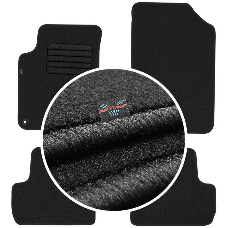 Citroen C3 II 2009-2016 Veliūriniai kilimėliai MAX-DYWANIK