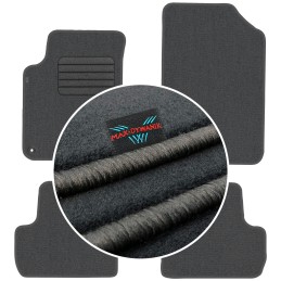 Citroen C3 II 2009-2016 Veliūriniai kilimėliai MAX-DYWANIK