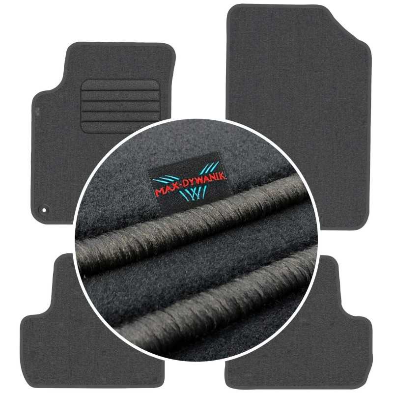 Citroen C3 II 2009-2016 Veliūriniai kilimėliai MAX-DYWANIK