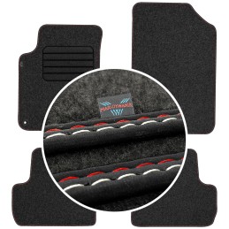 Citroen C3 II 2009-2016 Veliūriniai kilimėliai MAX-DYWANIK