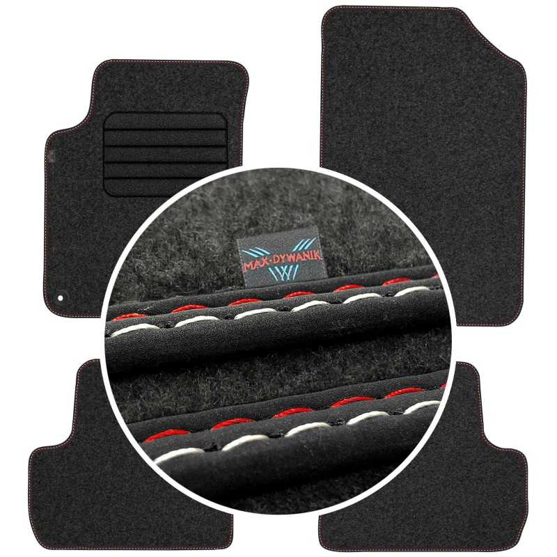Citroen C3 II 2009-2016 Veliūriniai kilimėliai MAX-DYWANIK