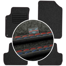 Citroen C3 II 2009-2016 Veliūriniai kilimėliai MAX-DYWANIK