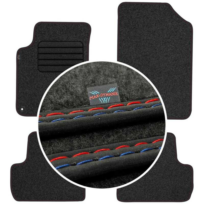 Citroen C3 II 2009-2016 Veliūriniai kilimėliai MAX-DYWANIK