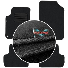 Citroen C3 II 2009-2016 Veliūriniai kilimėliai MAX-DYWANIK
