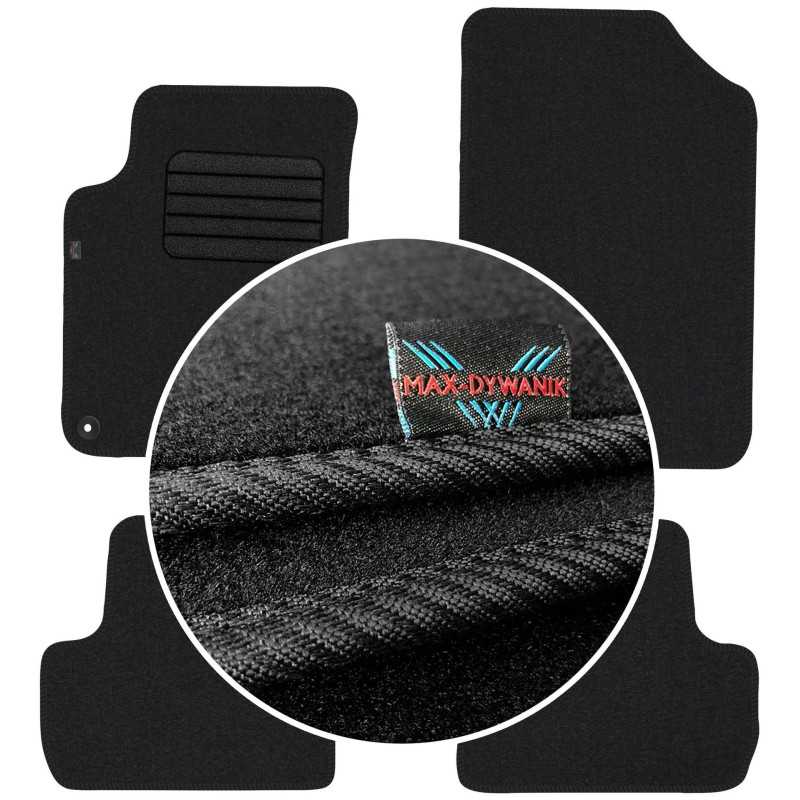 Citroen C3 II 2009-2016 Veliūriniai kilimėliai MAX-DYWANIK