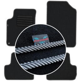 Citroen C3 II 2009-2016 Veliūriniai kilimėliai MAX-DYWANIK