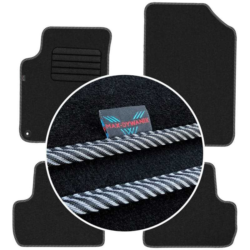 Citroen C3 II 2009-2016 Veliūriniai kilimėliai MAX-DYWANIK