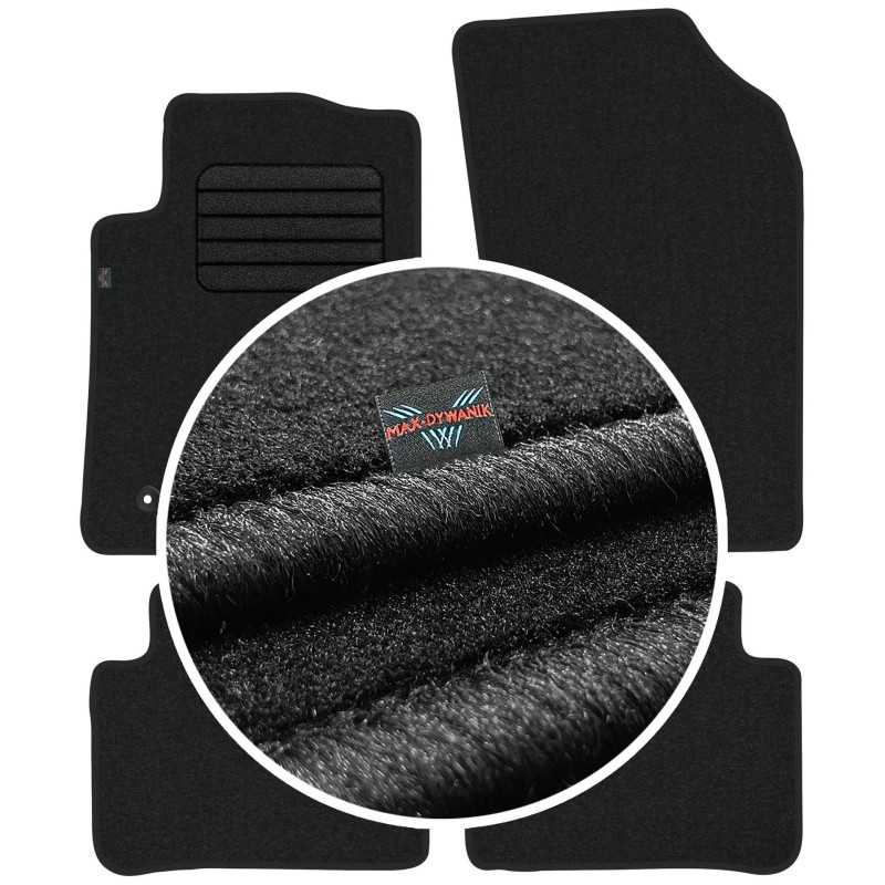 Citroen C3 III 2016- Veliūriniai kilimėliai MAX-DYWANIK