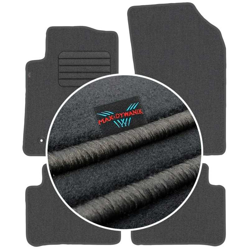 Citroen C3 III 2016- Veliūriniai kilimėliai MAX-DYWANIK