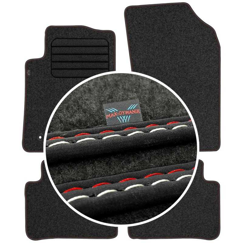 Citroen C3 III 2016- Veliūriniai kilimėliai MAX-DYWANIK