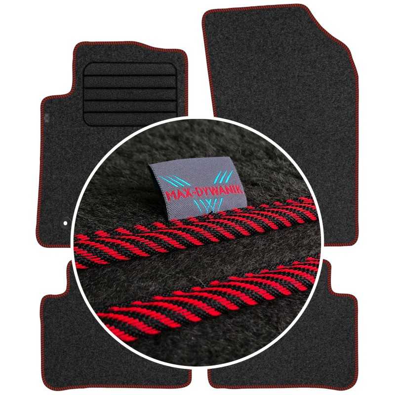 Citroen C3 III 2016- Veliūriniai kilimėliai MAX-DYWANIK