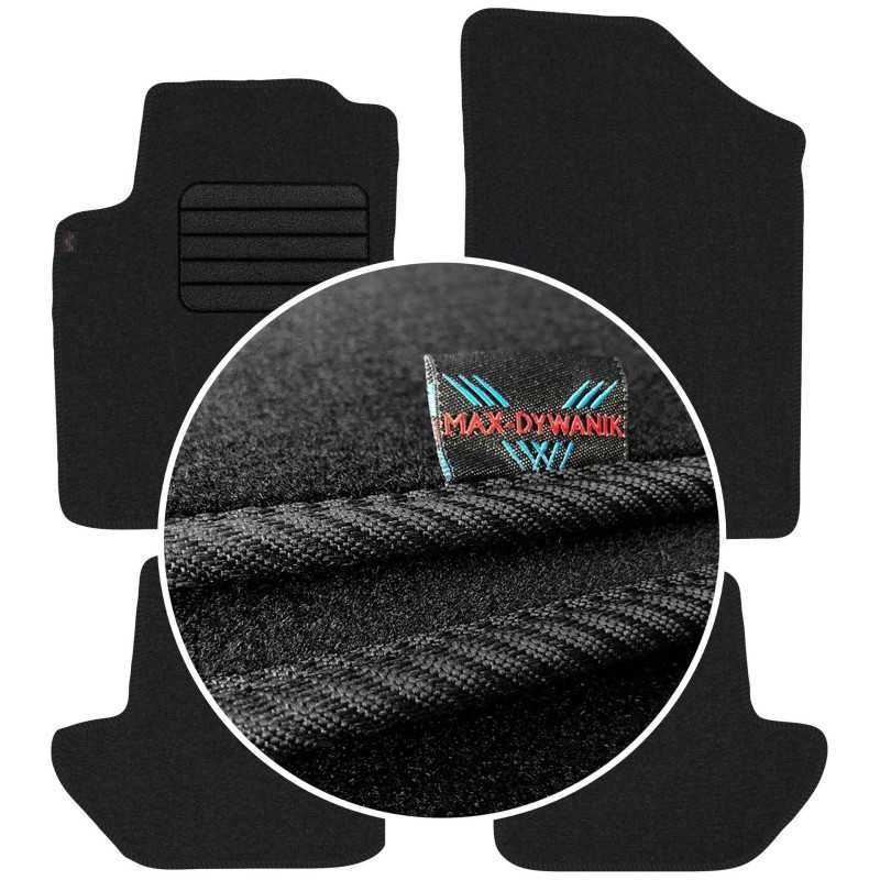 Citroen C3 Pluriel 2003-2010 Veliūriniai kilimėliai MAX-DYWANIK