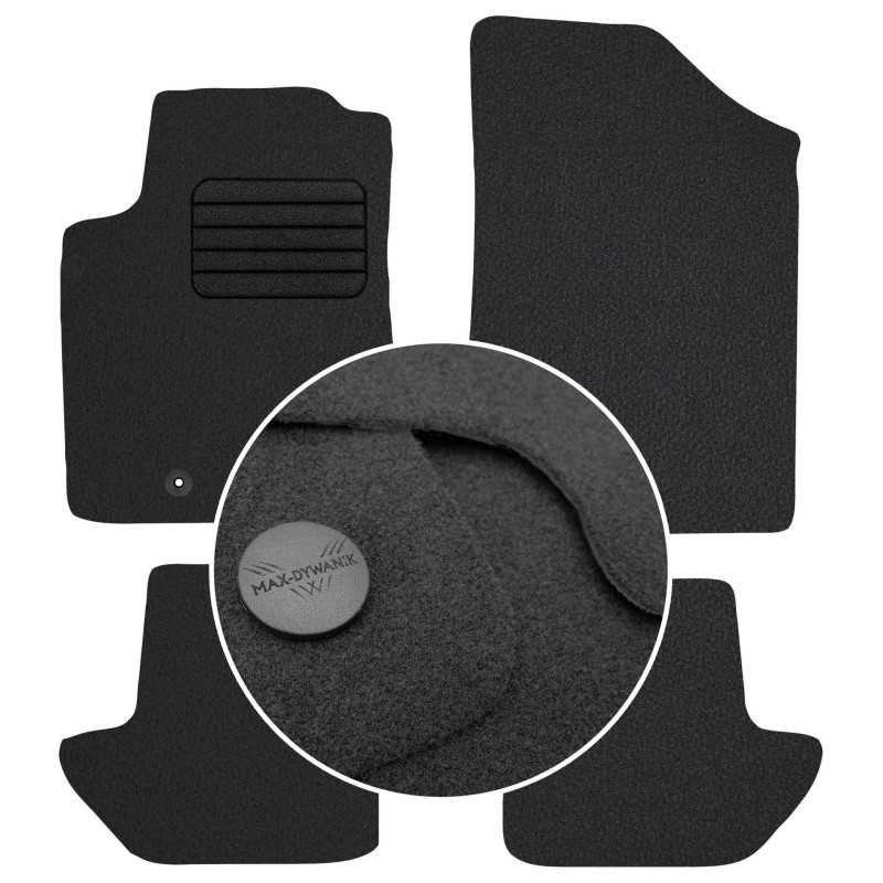 Citroen C3 Pluriel 2003-2010 Veliūriniai kilimėliai MAX-DYWANIK