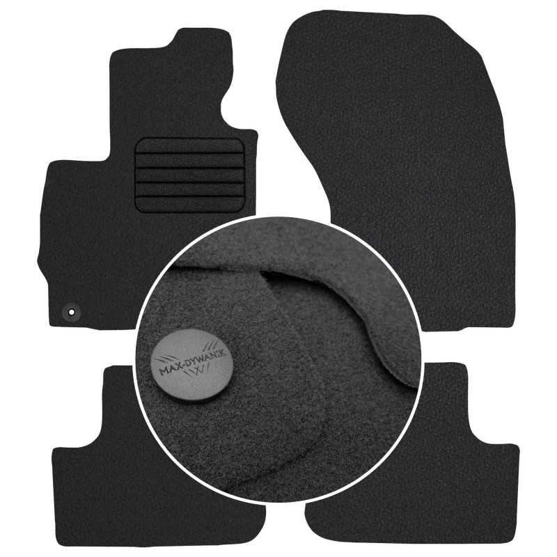 Citroen C4 Aircross I 2012-2017 Veliūriniai kilimėliai MAX-DYWANIK