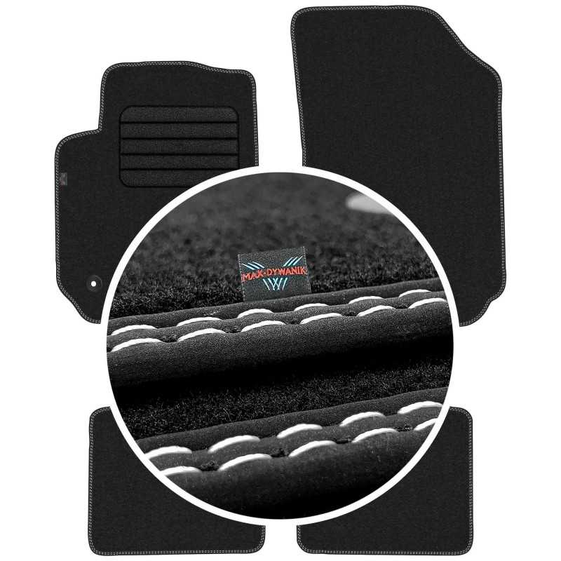 Citroen C4 Cactus 2014-2020 Veliūriniai kilimėliai MAX-DYWANIK