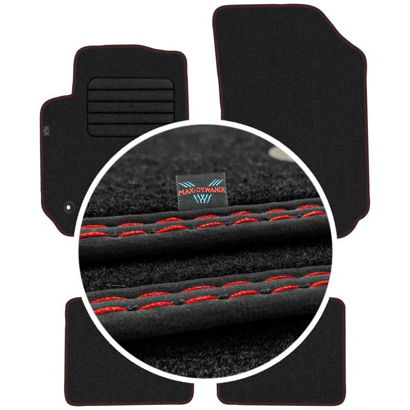 Citroen C4 Cactus 2014-2020 Veliūriniai kilimėliai MAX-DYWANIK