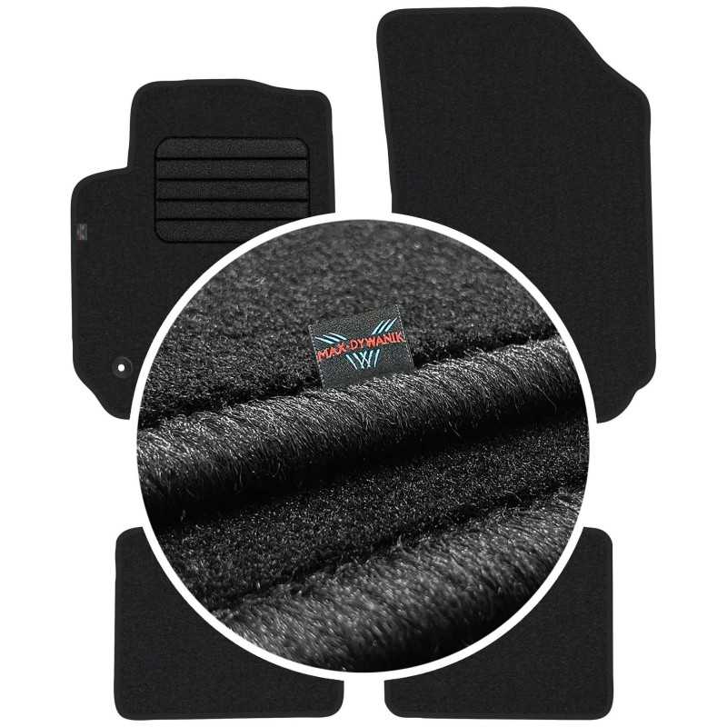 Citroen C4 Cactus 2014-2020 Veliūriniai kilimėliai MAX-DYWANIK