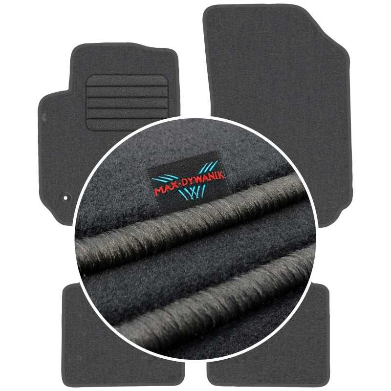 Citroen C4 Cactus 2014-2020 Veliūriniai kilimėliai MAX-DYWANIK