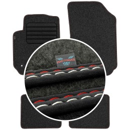 Citroen C4 Cactus 2014-2020 Veliūriniai kilimėliai MAX-DYWANIK