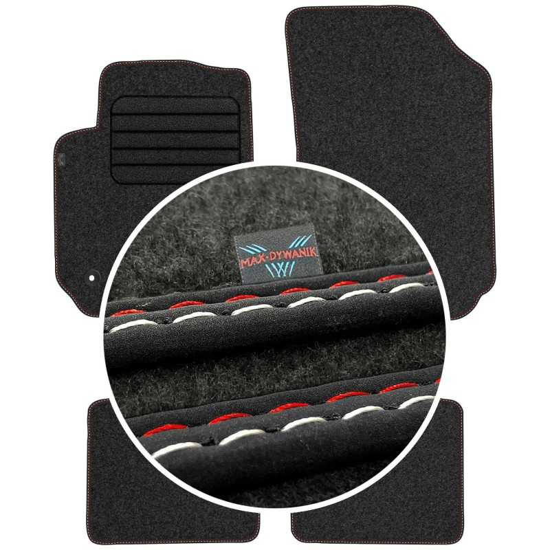 Citroen C4 Cactus 2014-2020 Veliūriniai kilimėliai MAX-DYWANIK