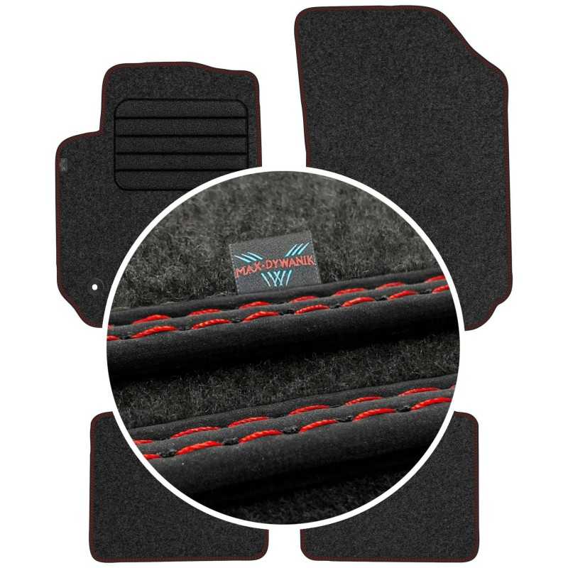 Citroen C4 Cactus 2014-2020 Veliūriniai kilimėliai MAX-DYWANIK