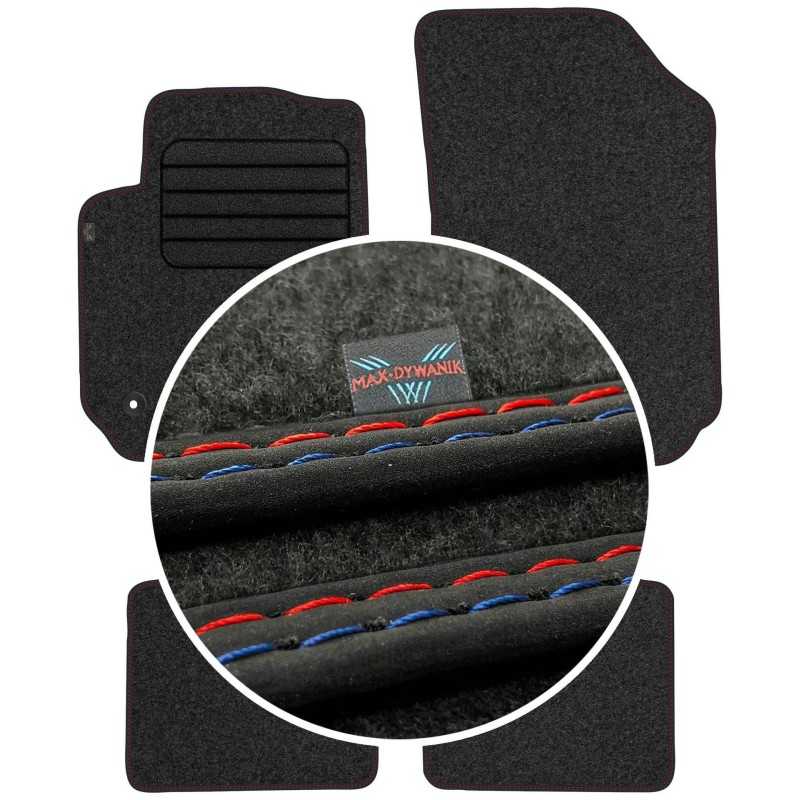 Citroen C4 Cactus 2014-2020 Veliūriniai kilimėliai MAX-DYWANIK