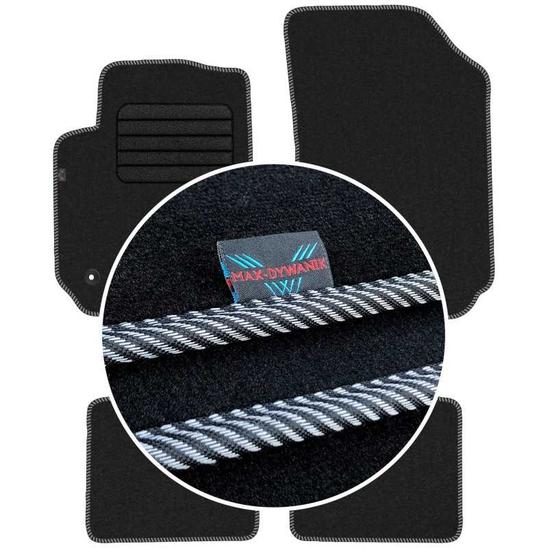 Citroen C4 Cactus 2014-2020 Veliūriniai kilimėliai MAX-DYWANIK