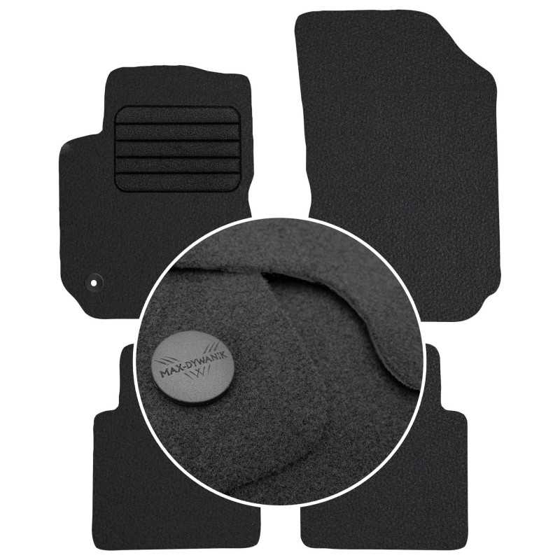 Citroen C4 Cactus 2014-2020 Veliūriniai kilimėliai MAX-DYWANIK