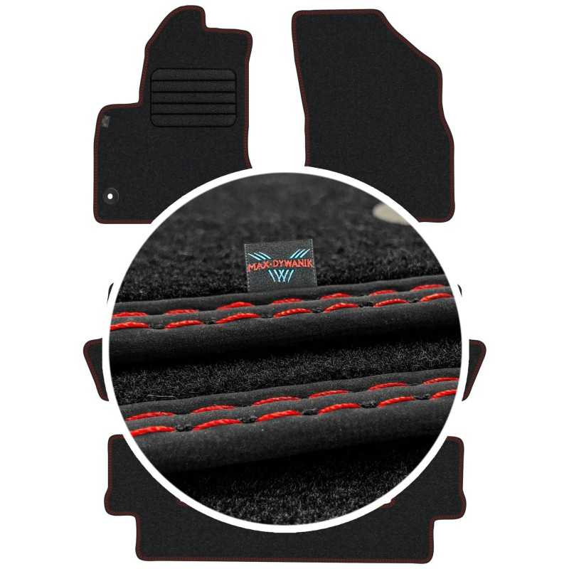 Citroen C4 Grand Picasso I 7 vietų 2006-2013 Veliūriniai kilimėliai MAX-DYWANIK