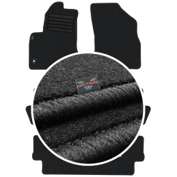 Citroen C4 Grand Picasso I 7 vietų 2006-2013 Veliūriniai kilimėliai MAX-DYWANIK