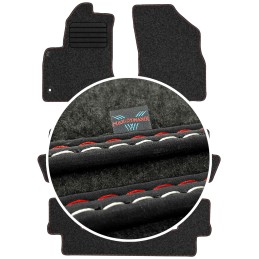 Citroen C4 Grand Picasso I 7 vietų 2006-2013 Veliūriniai kilimėliai MAX-DYWANIK