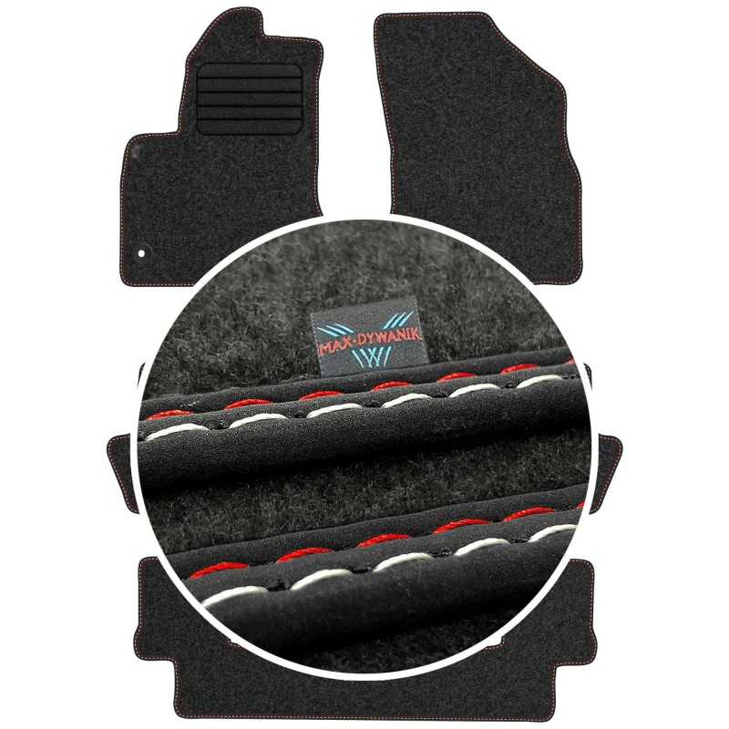 Citroen C4 Grand Picasso I 7 vietų 2006-2013 Veliūriniai kilimėliai MAX-DYWANIK