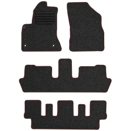 Citroen C4 Grand Picasso I 7 vietų 2006-2013 Veliūriniai kilimėliai MAX-DYWANIK