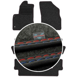 Citroen C4 Grand Picasso I 7 vietų 2006-2013 Veliūriniai kilimėliai MAX-DYWANIK