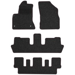 Citroen C4 Grand Picasso I 7 vietų 2006-2013 Veliūriniai kilimėliai MAX-DYWANIK